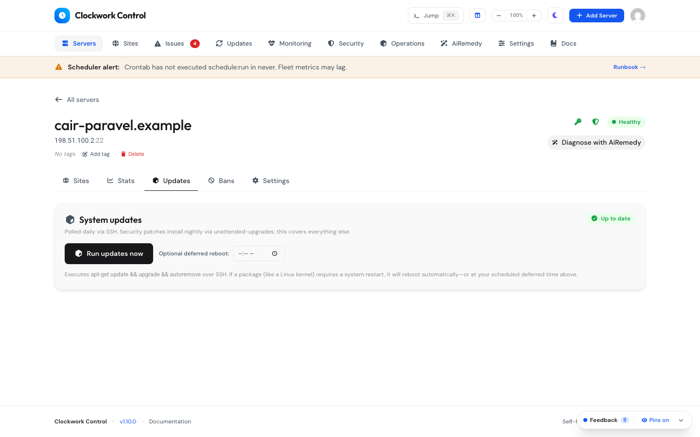 Pending OS Package Patches