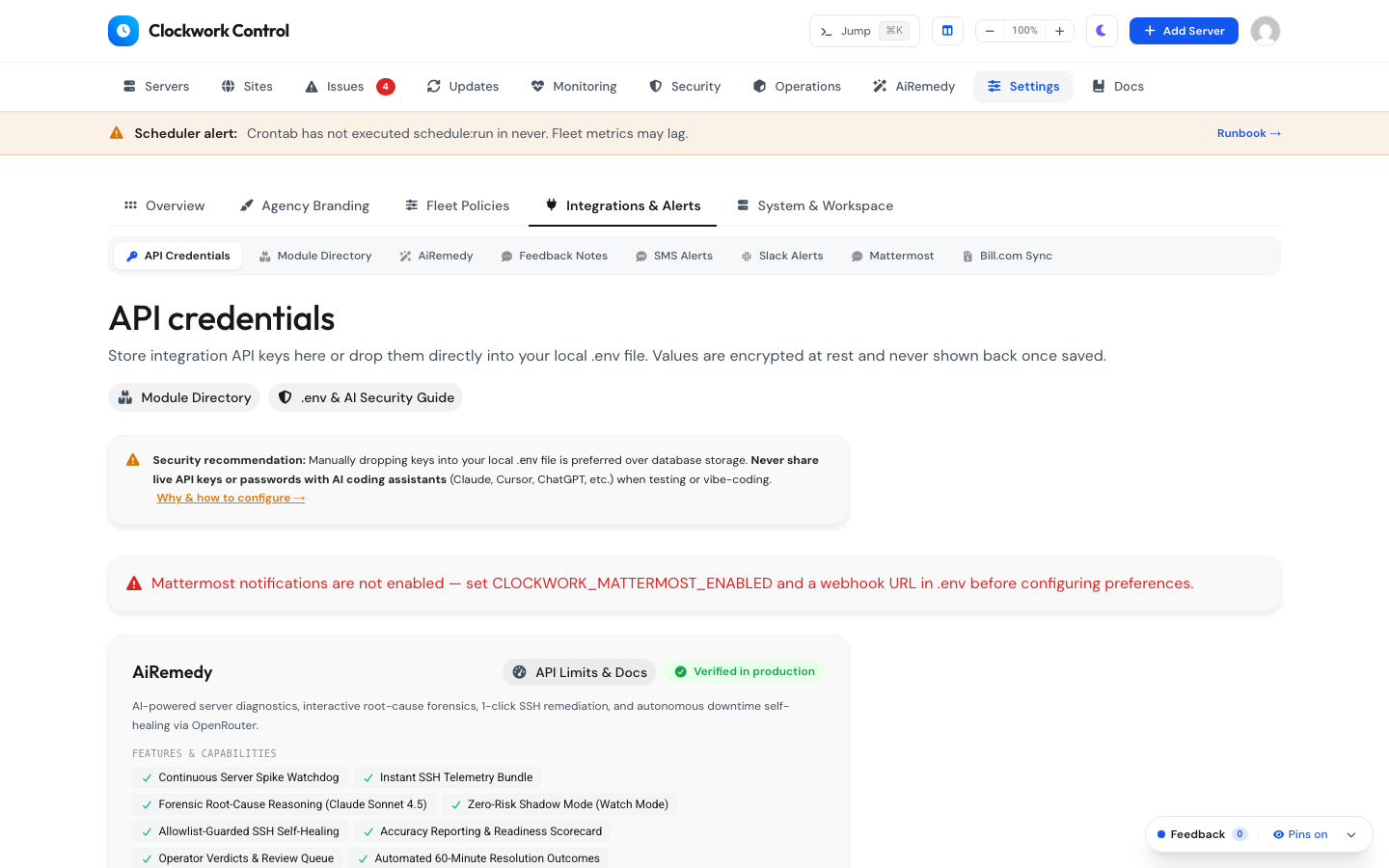 Mattermost Self-Hosted ChatOps