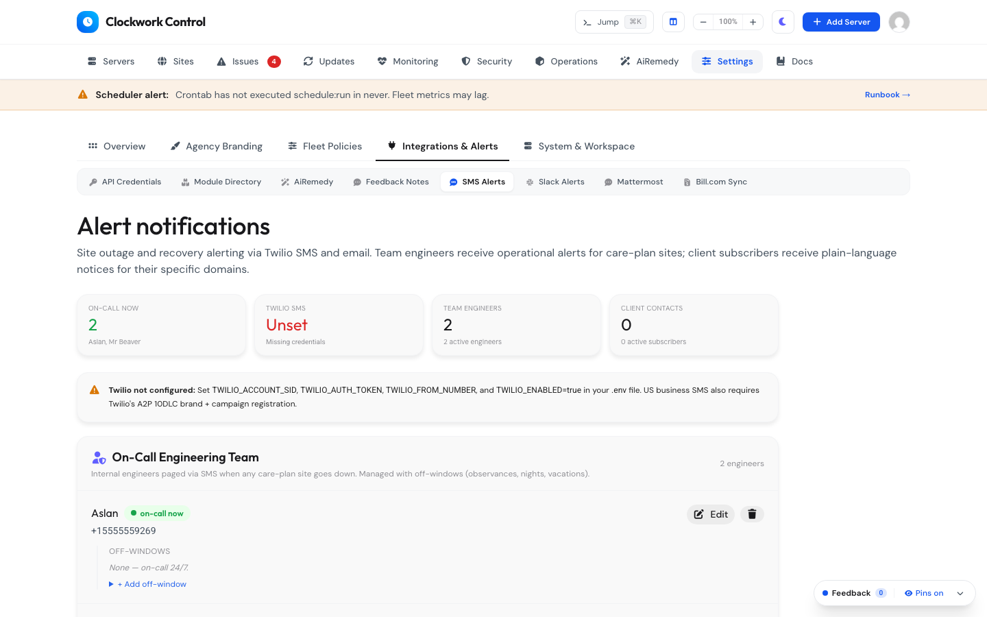 Notification Routing & Channels